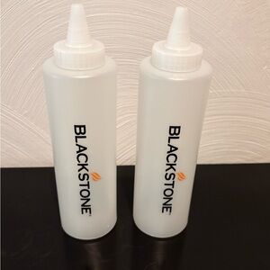 Blackstone White Squeeze Bottles NWOT